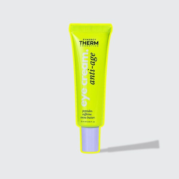 Cremă ochi anti cearcăne și antirid, Anti-Age Eye Cream, cu Cafeină și Peptide Dual Active
