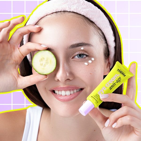 Cremă ochi anti cearcăne și antirid, Anti-Age Eye Cream, cu Cafeină și Peptide Dual Active