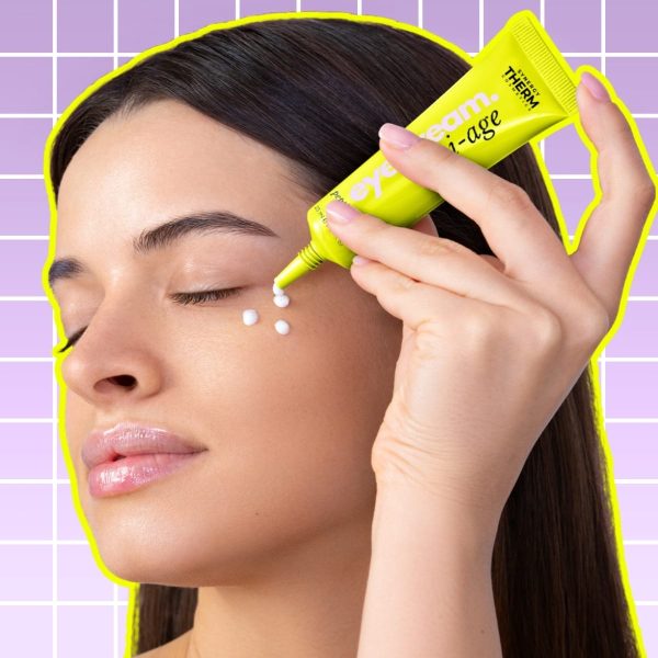 Cremă ochi anti cearcăne și antirid, Anti-Age Eye Cream, cu Cafeină și Peptide Dual Active