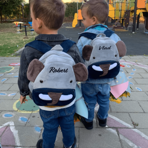Ghiozdan personalizat Elefant