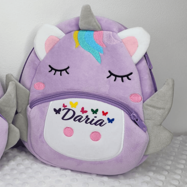 Ghiozdan personalizat Unicornul Fermecat