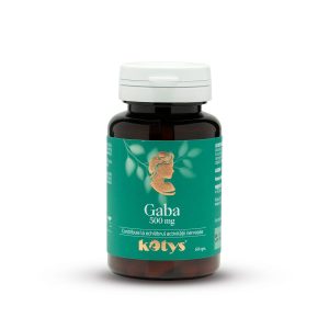 Gaba.jpg GABA 500 mg -- 60 capsule pentru echilibrul activității nervoase, Kotys
