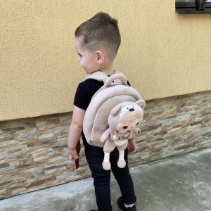 Ghiozdan personalizat Ursulet