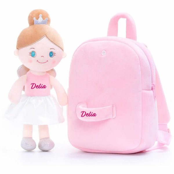 Ghiozdan personalizat Printesa Ingeras