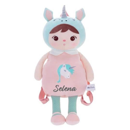 Ghiozdan personalizat Unicorn Colorat