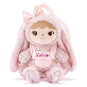 Ghiozdan-personalizat-Ursulet-Pufos-Roz.jpg Ghiozdan personalizat Iepuras Pufos Roz cu fundita