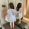 Rochita Fetite Butterfly Alb Vanessa - 6-7 ani