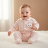 Hăinuțe Cadou Bebe Set Roz 18 Piese Little Baby - 0-3 luni
