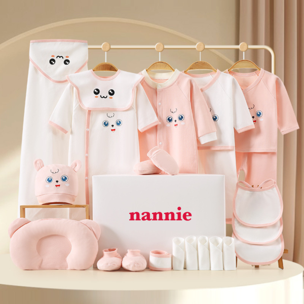 Hainute-Cadou-Bebe-Set-Roz-23-Piese-Milo22.png Hăinuțe Cadou Bebe Set Roz 23 Piese Milo - 0-3 luni