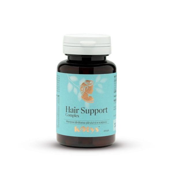 Hair Support Complex -- 60 tablete pentru sănătatea părului, pielii și unghiilor, Kotys