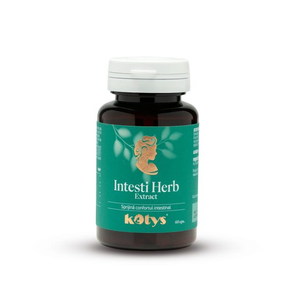 Intesti Herb Extract -- 60 capsule pentru susținerea confortului intestinal, Kotys