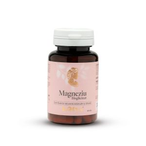 Magneziu.jpg Magneziu Bisglicinat -- 60 tablete pentru reducerea oboselii și susținerea sistemului nervos, Kotys