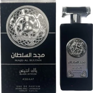 Majd-Al-Sultan-Black-Intense-EDP-100ml.webp Majd Al Sultan Black Intense, EDP, 100ml