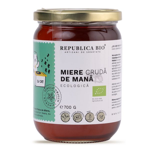 Miere de Mana ecologica cruda Republica BIO, 700 g - Default