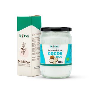 MimosaCocos.jpg Pachet Kotys Mimoza + Ulei De Cocos Extravirgin 500ml