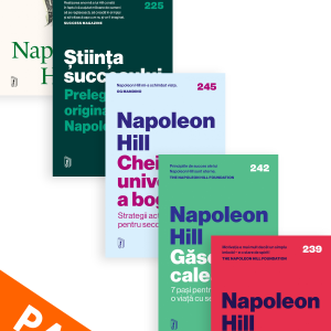 Pachet Napoleon Hill – „Drumul spre succes și bogăție“