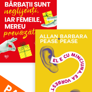 Pachet_13_Allan_Pease.png Pachet Allan Pease – „Bărbați, femei și limbajul ascuns“
