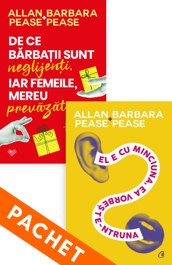 Pachet_13_Allan_Pease.png Pachet Allan Pease – „Bărbați, femei și limbajul ascuns“