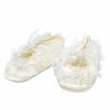 Papuci Bebe Rose Crem - 13 cm