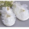 Papuci Bebe Rose Crem - 13 cm