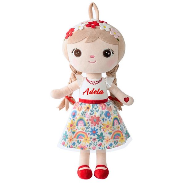 Papusa personalizata de plus Simfonia Florilor