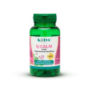 Q-Calm-bef.jpg Q-Calm cu valeriana si passiflora 60 cps Kotys
