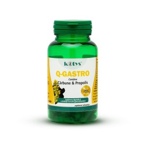 Q-Gastro-a0f.jpg Q-Gastro cu carbune si propolis 60 cps Kotys