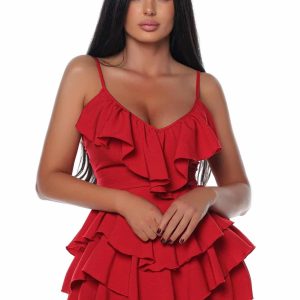 Red Russian Dress