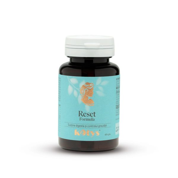 Reset Formula -- 60 capsule pentru susținerea digestiei și controlului greutății, Kotys