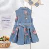 Rochie-Blugi-Fetite-Denim-cu-Imprimeu-Roz-si-Curea-Livia2.jpg Rochie Blugi Fetițe Denim cu Imprimeu Roz și Curea Livia - 2-3 ani