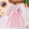 Rochie-Eleganta-Fetite-Roz-cu-Imprimeu-Floral-Dania4.jpg Rochie Elegantă Fetițe Roz cu Imprimeu Floral Dania - 3-4 ani