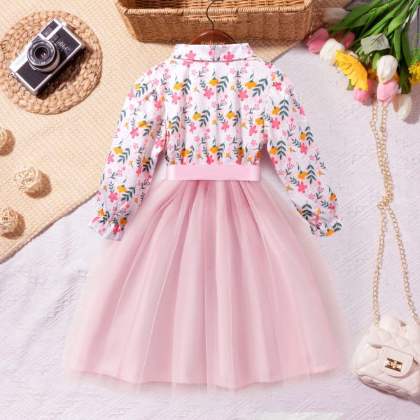 Rochie-Eleganta-Fetite-Roz-cu-Imprimeu-Floral-Dania7.jpg Rochie Elegantă Fetițe Roz cu Imprimeu Floral Dania - 3-4 ani