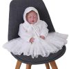 Rochie-Fetite-Alba-Cu-Maneca-Lunga-Lusi-3.jpg Rochie Fetite Alba Cu Maneca Lunga Lusi - 18-24 luni