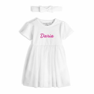 Rochie-Personalizata-cu-Body-si-fusta-din-tul-9-12-Luni-1.jpg Rochie Personalizată cu Body și fustă din tul 9/12 Luni