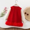 Rochie Rosie Fetite Hello Kitti - 4-5 ani