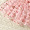 Rochie-Roz-Fetite-cu-Floricele-Valeria1.jpg Rochie Roz Fetite cu Floricele Valeria - 6-9 luni