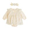 Rochita Fetite Bumbac Crem Jessie - 2-3 ani