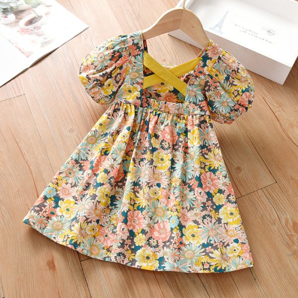 Rochita-Fetite-cu-Imprimeu-Floral-Natalia3.jpg Rochiță Fetițe cu Imprimeu Floral Natalia - 12-18 luni