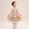 Rochiță Florală pentru Fetițe Multicolor Thea - 2-3 ani