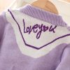 Rochita Mov Fetite Lovely - 5-6 ani