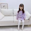 Rochita Mov Fetite Lovely - 5-6 ani