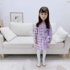 Rochita Mov Fetite Lovely - 5-6 ani