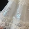 Rochiță Prințesă Fetițe Ivoire Tulle Strălucitor Inna - 7-8 ani