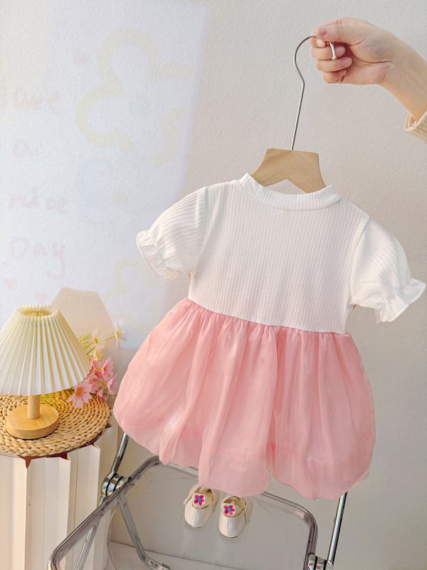 Rochita-Roz-Pastel-Fetite-Andra2.jpg Rochiță Fetițe Roz Pastel Andra - 3-4 ani