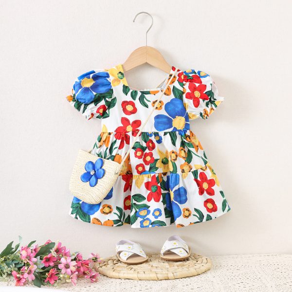 Rochita-cu-Poseta-cu-Floricele-Marta2.jpg Rochiță cu Poșetă cu Floricele Marta - 12-18 luni