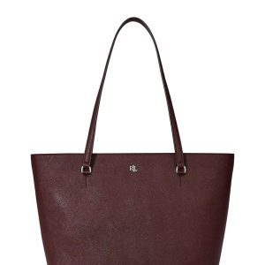 Lauren Ralph Lauren  geantă shopper pentru femei din piele