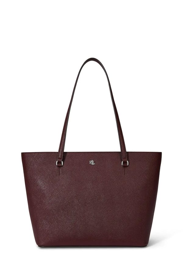 Lauren Ralph Lauren  geantă shopper pentru femei din piele