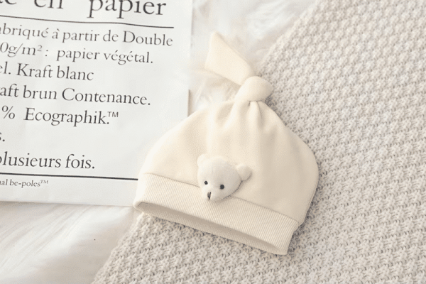 Salopeta Crem G.Copii Cute Bear - 9-12 luni