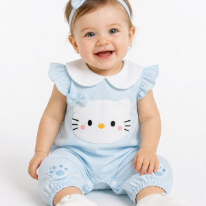 Salopeta-Albastra-Fetite-Cute-Kitty-Natalia.png Salopetă Albastră Fetițe Cute Kitty Natalia - 9-12 luni