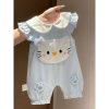 Salopetă Albastră Fetițe Cute Kitty Natalia - 3-6 luni